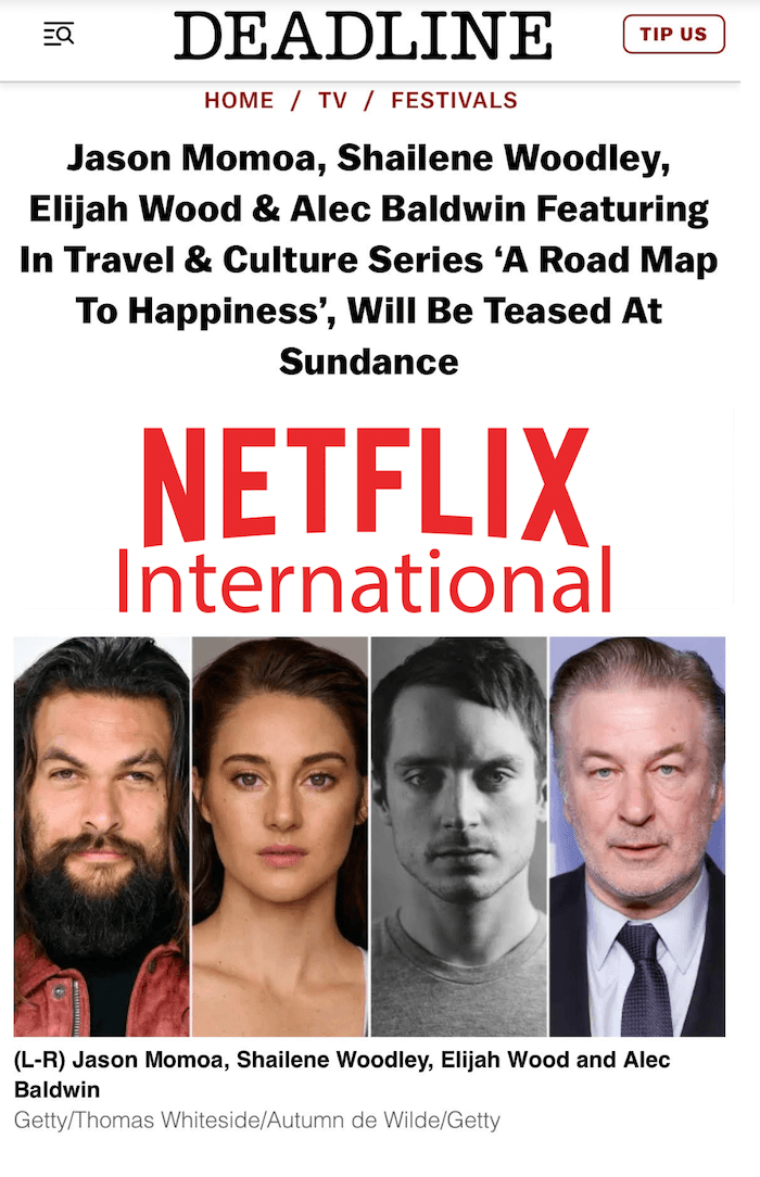 A Road Map to Happiness poster